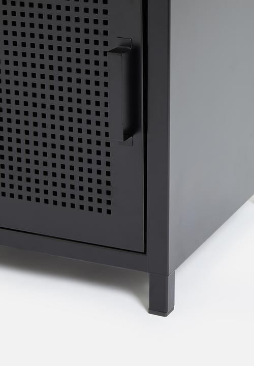Basics - Isaiah bedside table - black
