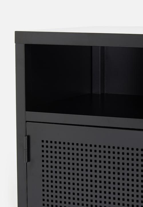 Basics - Isaiah bedside table - black