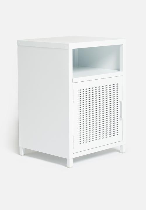 Basics - Isaiah bedside table - white