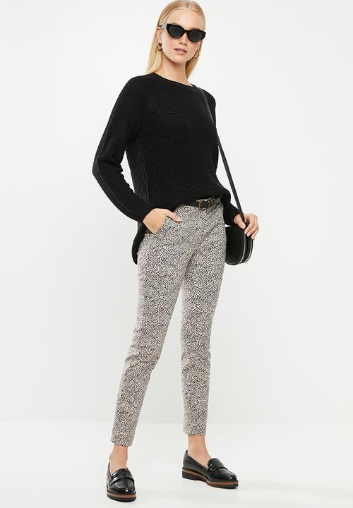 Vero Moda - Leanna o-neck blouse - black