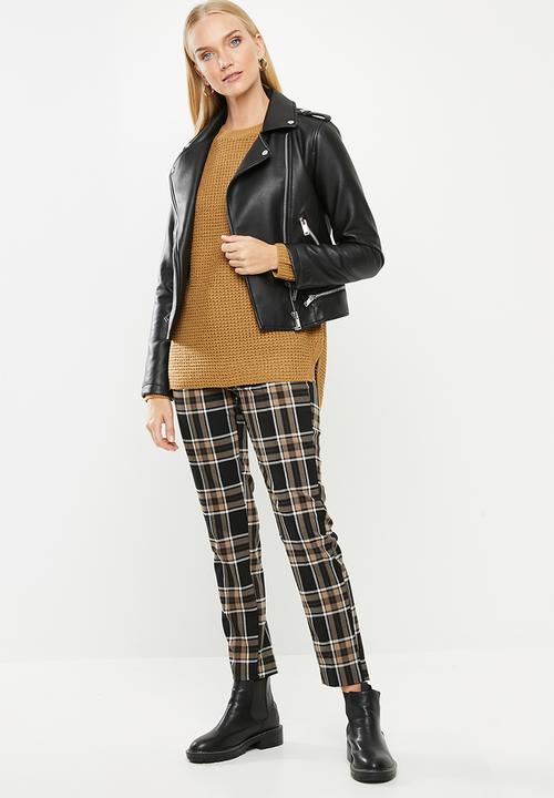 Vero Moda - Leanna o-neck blouse - tan