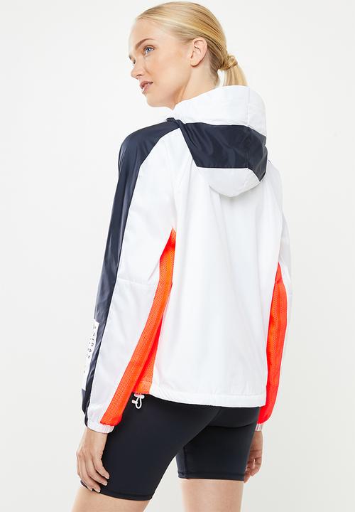 adidas Performance - W.n.d hoodie - white & navy
