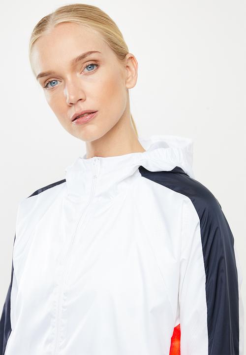 adidas Performance - W.n.d hoodie - white & navy