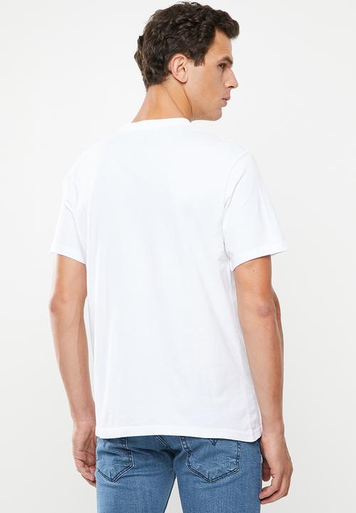 Levi’s® - Relaxed fit graphic 90s serif tee - white