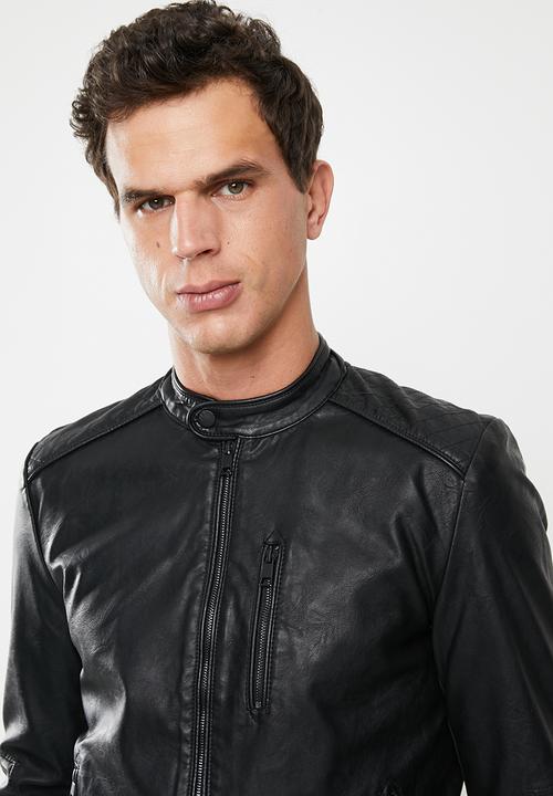 Only & Sons - Biker jacket - black 
