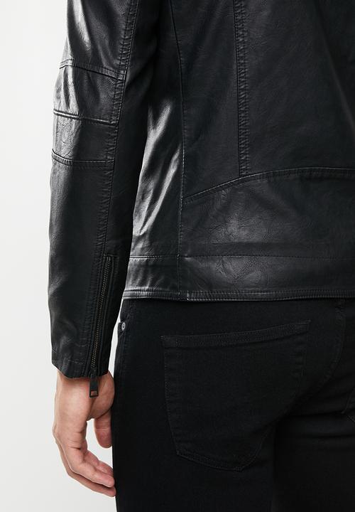 Only & Sons - Biker jacket - black 