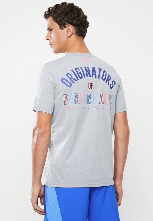 Under Armour - Originators back tee - grey