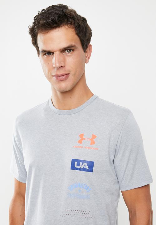 Under Armour - Originators back tee - grey