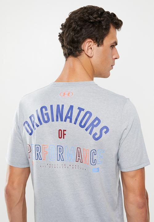 Under Armour - Originators back tee - grey