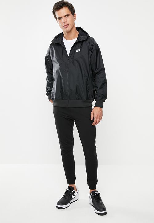 Nike - Nike sportswear wind resistant hooded jacket - black