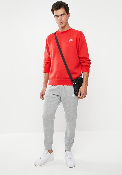 Nike - Nsw club crew sweater - red