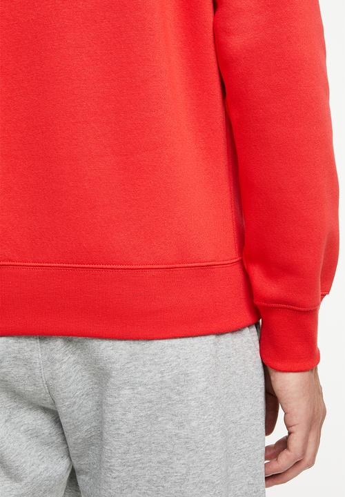 Nike - Nsw club crew sweater - red