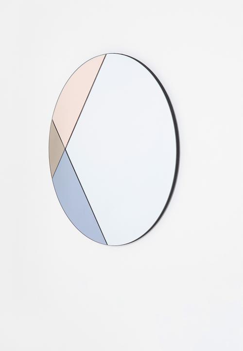 Sixth Floor - Colour block mirror