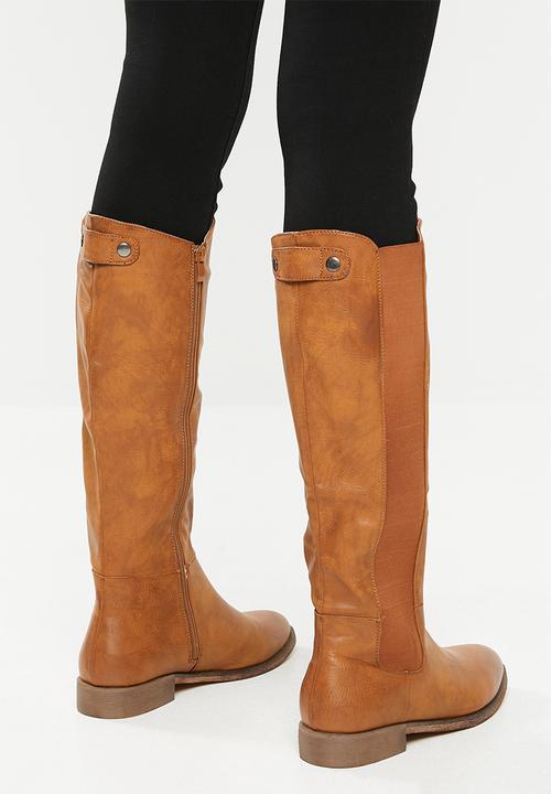 Miss Black - Route boot - tan
