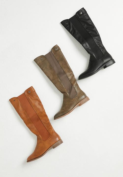 Miss Black - Route boot - grey