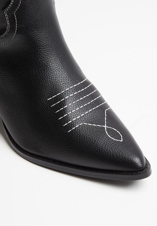 Public Desire - Rodeo western boot - black