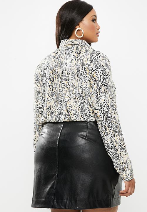 Glamorous - Plus abstract blouse - multi