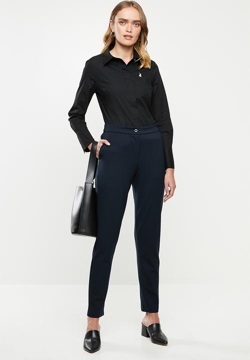POLO - Paden basic suit pant - navy