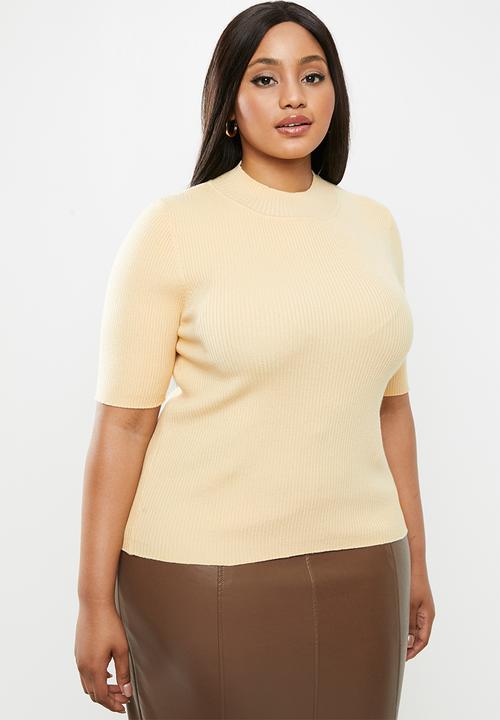 Glamorous - Plus high neck knit - neutral