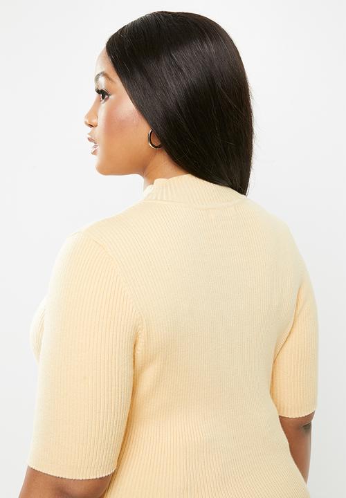 Glamorous - Plus high neck knit - neutral