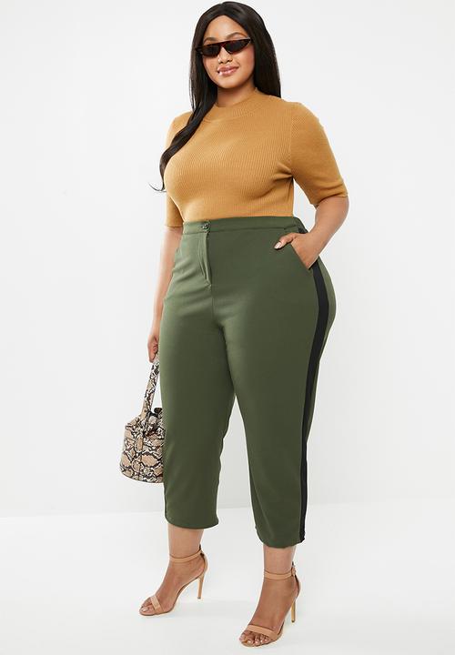 Glamorous - Plus high neck knit - camel