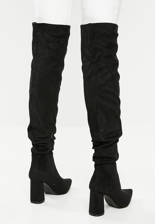 Public Desire - Zora boot - black