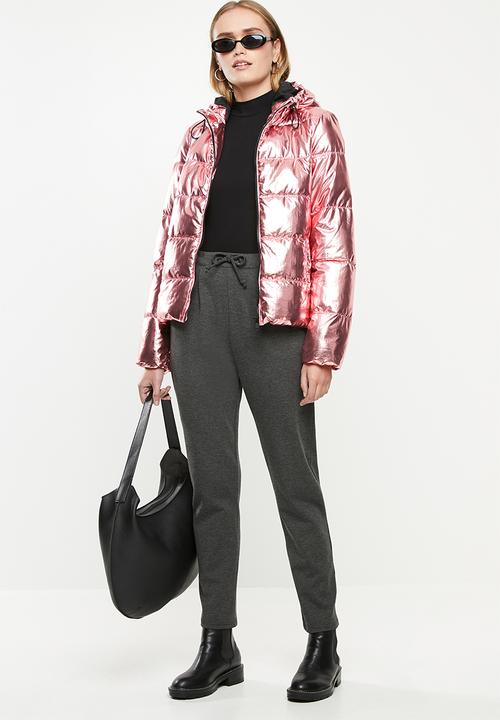 ONLY - Ella metallic jacket - pink