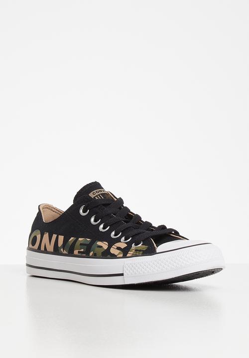 Converse - Chuck Taylor All Star canvas wordmark 4.0 y ox  - black/multi