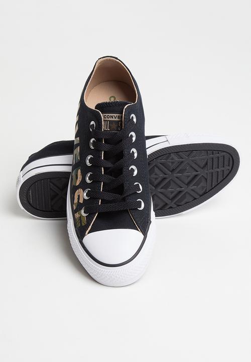 Converse - Chuck Taylor All Star canvas wordmark 4.0 y ox  - black/multi