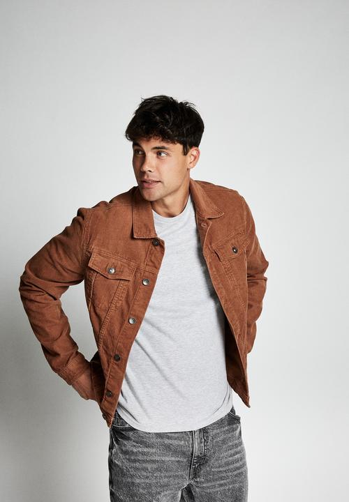 Cotton On - Rodeo cord jacket - rust