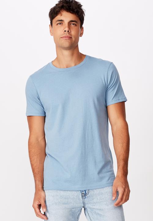 Cotton On - Essential crew tee - blue