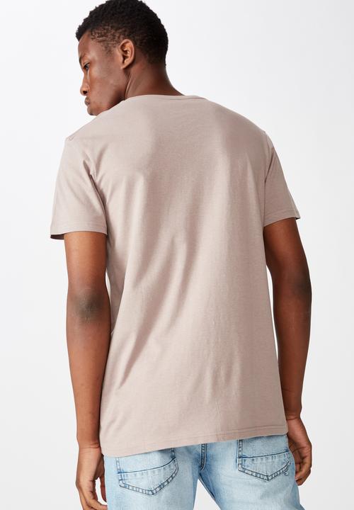 Cotton On - Essential vee neck  - dusk