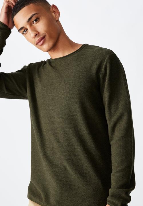 Cotton On - Fine gauge knit - khaki