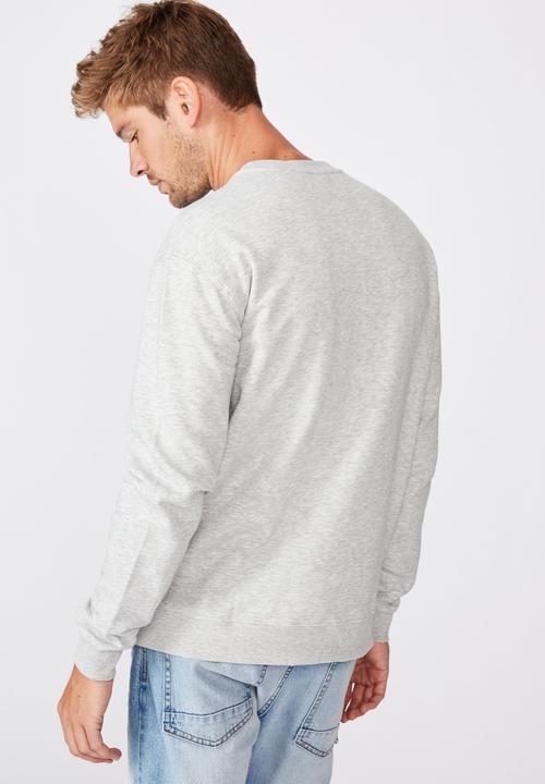 Cotton On - Essential crew fleece - grey