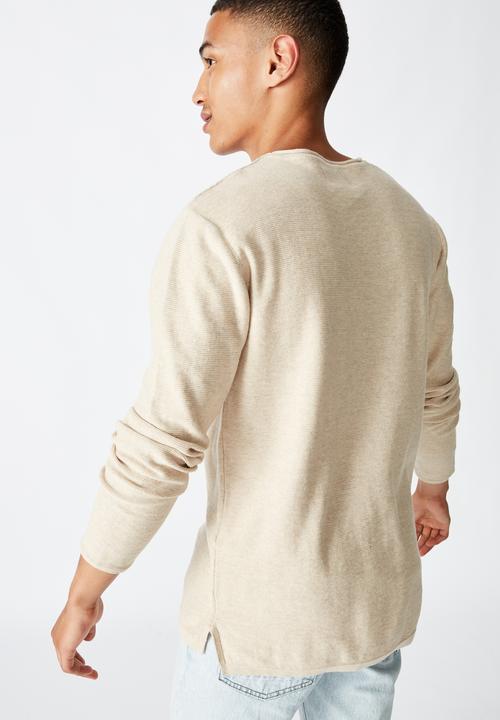 Cotton On - Fine gauge knit - cream 