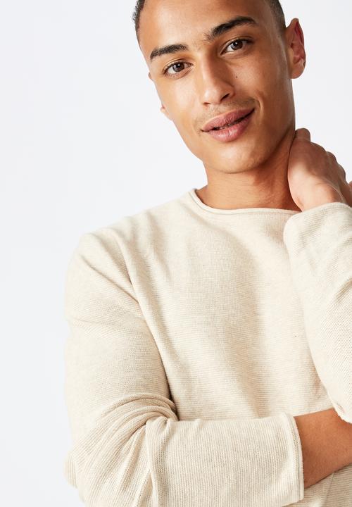 Cotton On - Fine gauge knit - cream 