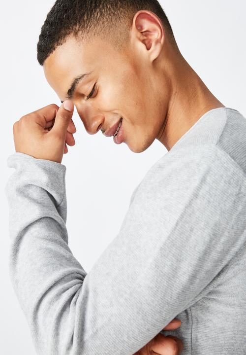 Cotton On - Fine gauge knit - grey