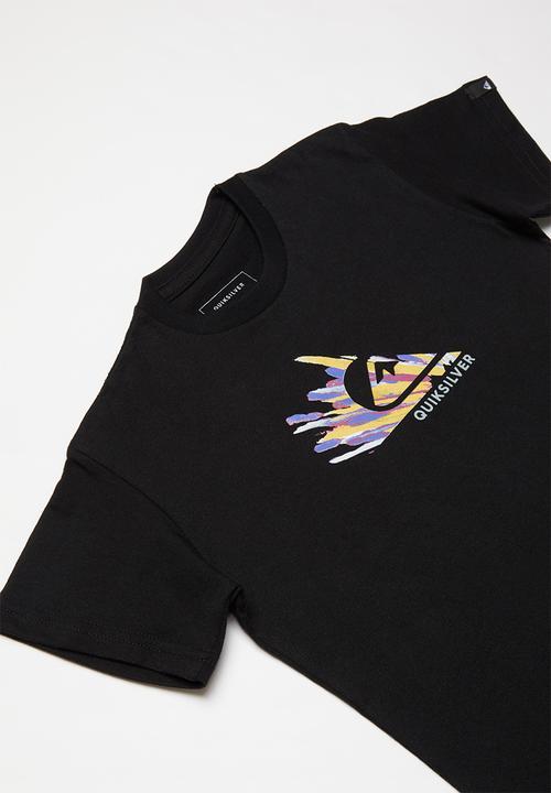 Quiksilver - Boys snow fire short sleeve - black