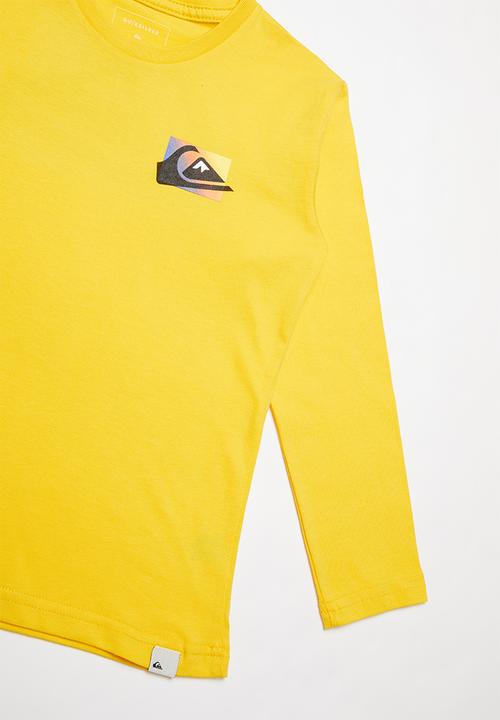 Quiksilver - Boys neon colours long sleeve - yellow