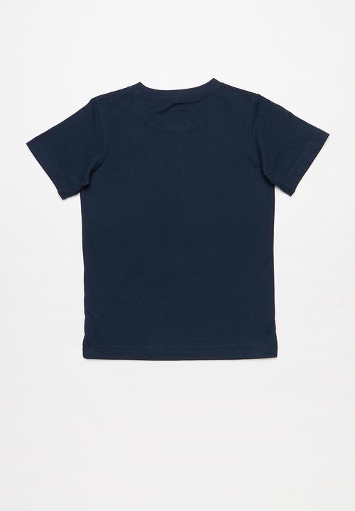 Nike - Nike kids futura short sleeve tee - navy & white 