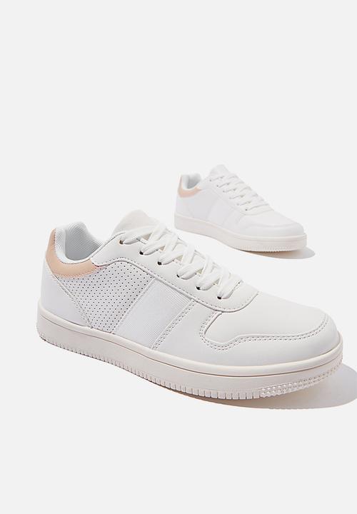 Cotton On - Alba retro low rise - white canyon rose