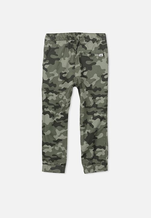 Cotton On - Logan cuffed pant - khaki