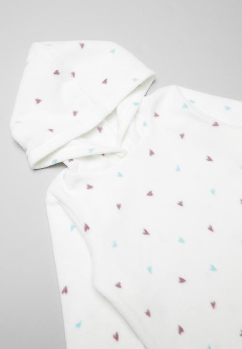 Pop Candy - 2 pack love everyday hoodies - pink & white 