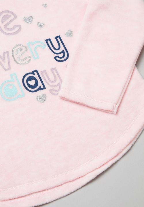 Pop Candy - 2 pack love everyday hoodies - pink & white 