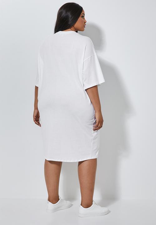 Superbalist - T-shirt dress - white