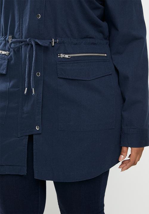 JUNAROSE - Newspin parka - blue 