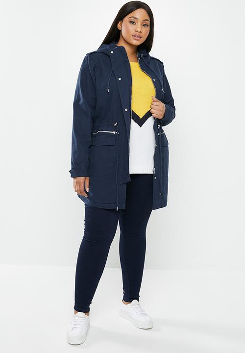 JUNAROSE - Newspin parka - blue 