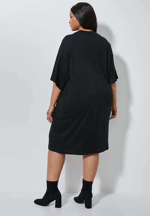 Superbalist - T-shirt dress - black
