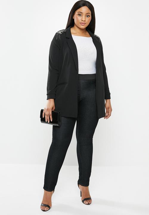 JUNAROSE - Agina blazer - black