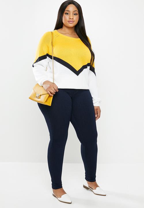 Carmakoma - Storm push up jeans - navy